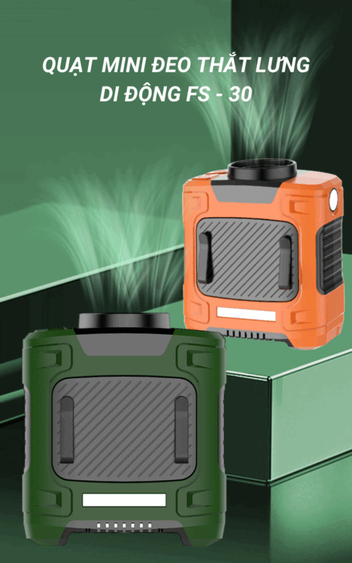 Quạt đeo thắt lưng FS30