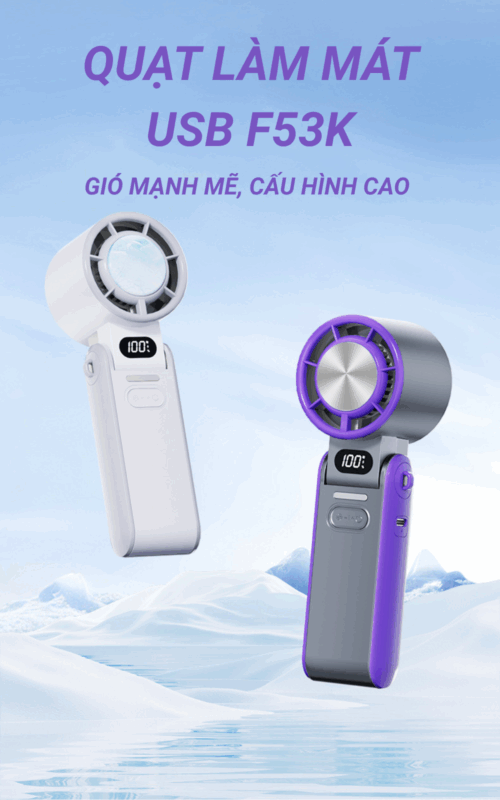 Quạt Cầm Tay Mini F53K