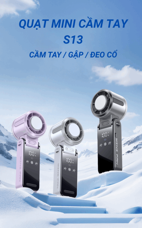 Quạt cầm tay mini S13